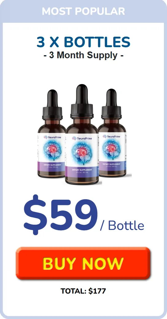NeuroPrime  price 3 bottle